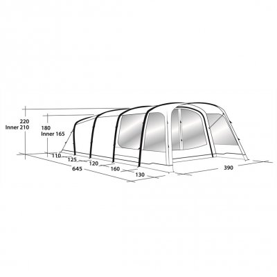 Outwell Broadlands 6A Family Tent 2019 
