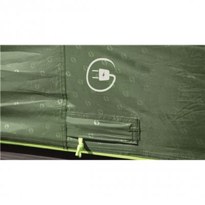 Cable entry point for electricity into the family tent Outwell Franklin 5