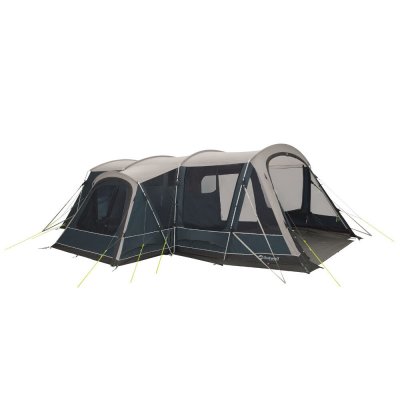 Outwell Bayland 6P spacious family tent for six people with steel rods and extra large living room.