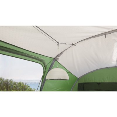 Outwell Mallwood 7 is equipped with Outwell HookTrack System for hanging lamps.