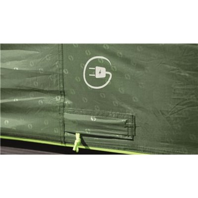 Cable entry on Outwell Willwood 5 Family tent