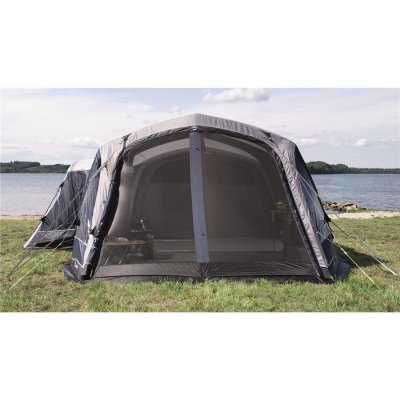 Front door opens from the side, top or bottom of Outwell Roseville 6SA Family Tent