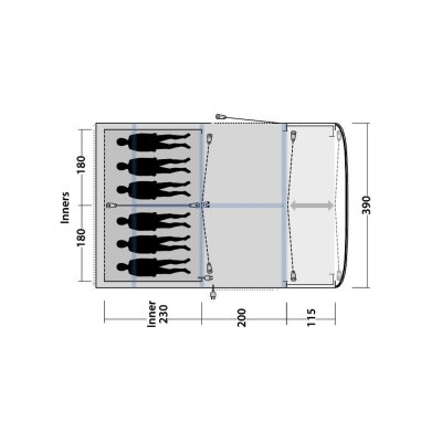 Planning Outwell Roseville 6SA Family Tent