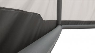 Frame with channels at the top and bottom provides extra stability.