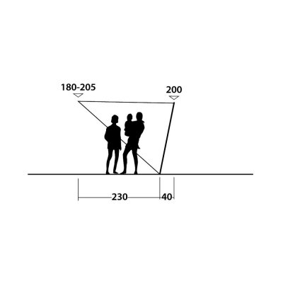 Altitude sketch Outwell Touring Canopy Sunroof Car.
