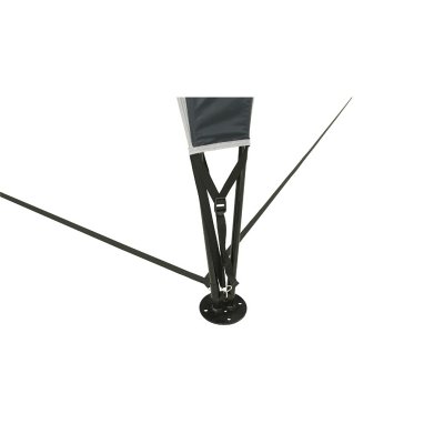 Stable feet mean that the tent can also be used on the beach.