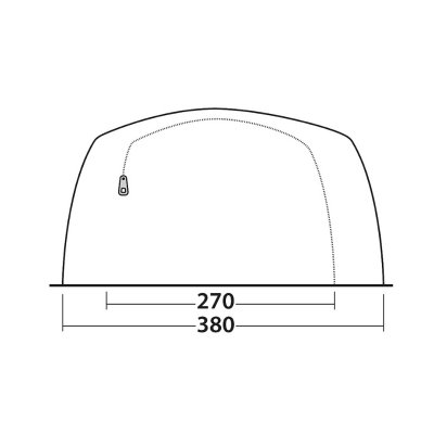 Door dimensions for Outwell Norwood 6.