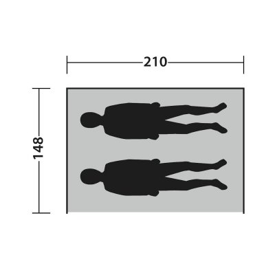 Size for Outwell Formby Beach Shelter