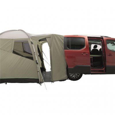 The tent is also suitable for lower cars.
