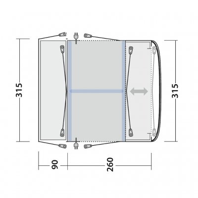 Planning Outwell Maryville 260SA Car Tent