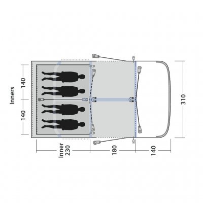 Planning Outwell Springville 4SA family tent