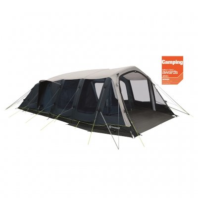 7-people family tent Outwell Knoxville 7SA with three bedrooms and two family rooms.