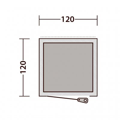 Floor dimensions for Outwell Seahaven shower tents