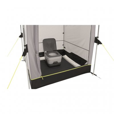 Spacious toilet tent