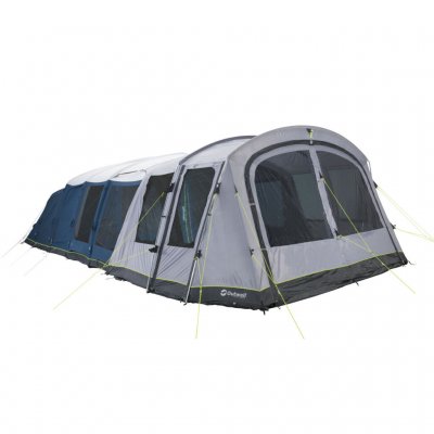 Close the entrances on the tent extension and you get an extra room.