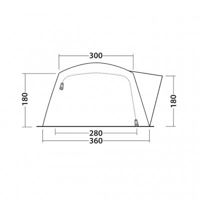 Door dimensions for Outwell Springwood 6SG