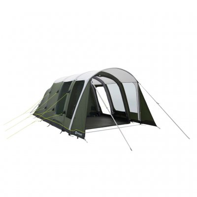 Outwell Avondale 4PA, a 4-person family tent with air channels instead of poles.