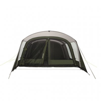 Mosquito nets in the front of the family tent Outwell Avondale 6PA.