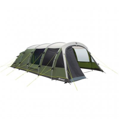 The front has a mosquito door to ventilate the tent on hot days.