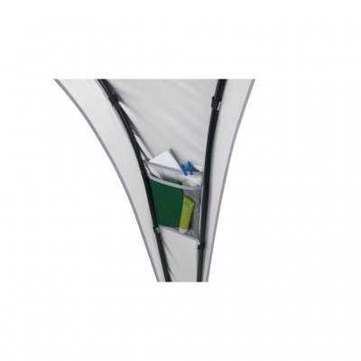 Storage pockets in the canvas.