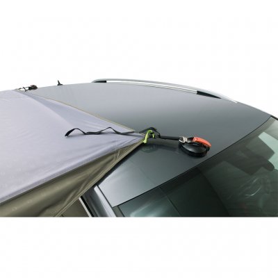 Easily attached with the included suction cups directly to the ceiling