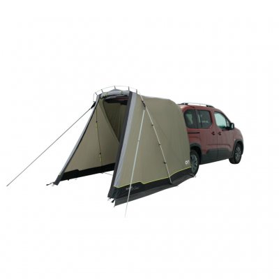 Outwell Sandcrest S car tent with open door.