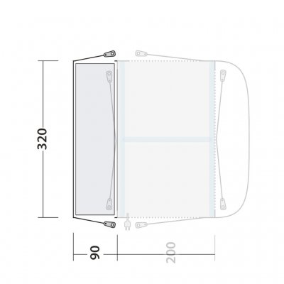 Outwell Parkville 200SA Tall Connection