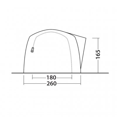 Door dimensions for Outwell Blackwood 4