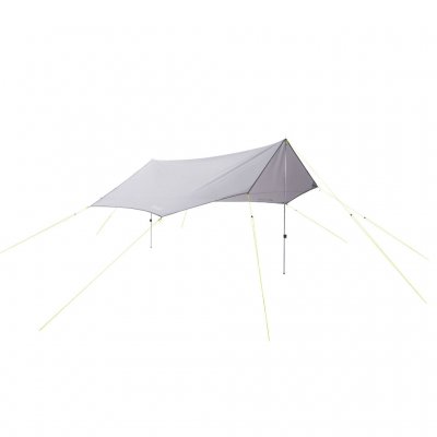 Install the tarp without a tent during excursions.