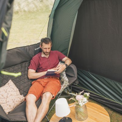 Outwell Denver 6 is a large and spacious family tent for 6 people.