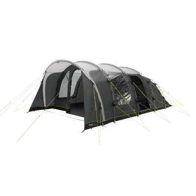The family tent Outwell Denver 6 with the doors open.
