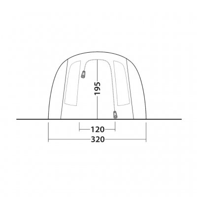 Door dimensions for Outwell Phoenix 5.