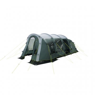 Large spacious tent with two different living rooms with a separate entrance to both spaces