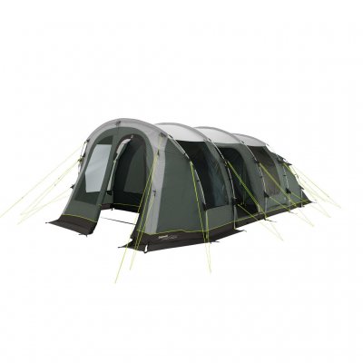 Large spacious tent with two different living rooms with a separate entrance to both spaces