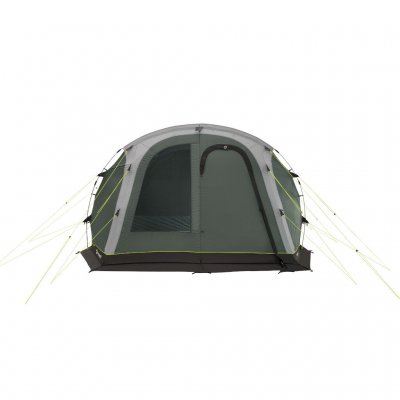 Outwell Phoenix 6+2 Family Tent seen from the front with the door closed