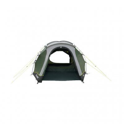 The Outwell Cloud 3 with both the front and back doors open creates maximum ventilation and an open feel that brings you closer