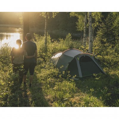 The Outwell Earth 2 is perfect for cycling holidays or similar activities where pack size is crucial.