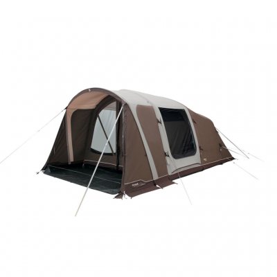 Outwell Nashville 5 Air TC with open front creating a sun-protected entrance