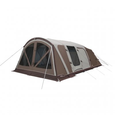 The front can be closed completely and nice tinted windows and mosquito net panel for good light transmission and ventilation.