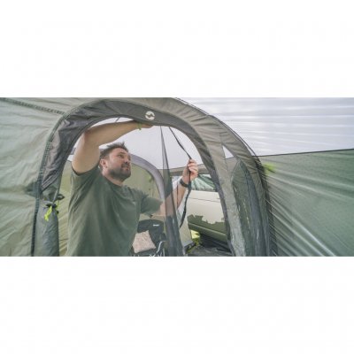 Mosquito net at the main entrance