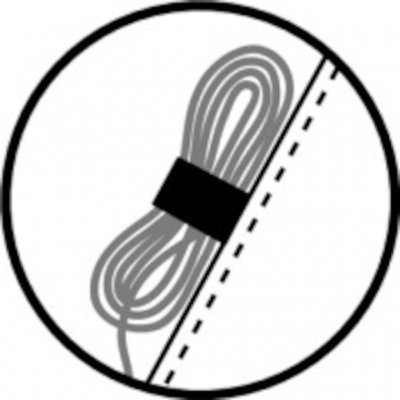 Avoid the problems of tangled tent lines when assembling or disassembling the windbreak
