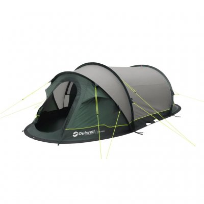 Outwell Nexion 2 Forest with open door.