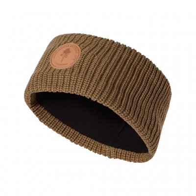 Warm and comfortable headband with fleece lining.