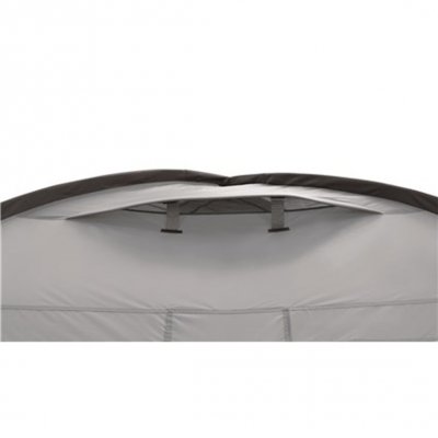 Adjustable ventilation at the top of the tent
