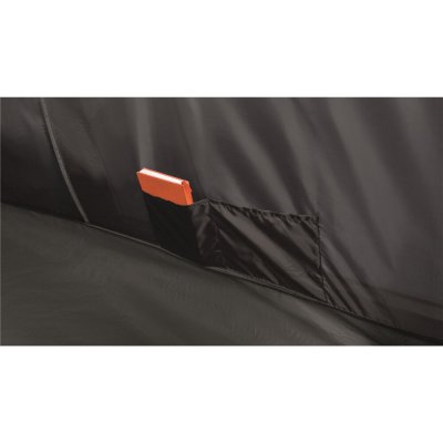 Pocket on the side of the sleeping cabin.