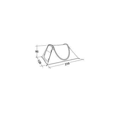 Dimensional sketch Easy Camp Fireball 200
