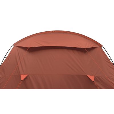 A large rear valve in combination with two valves at the front provides a good flow of air through the tent.