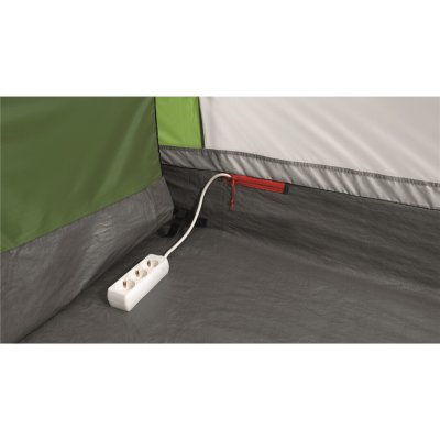 Cable entry on the family tent Easy Camp Palmdale 300