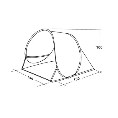 Dimensional sketch Oceanic beach cover