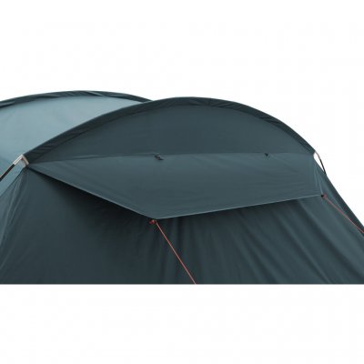 A large adjustable vent at the back of the family tent provides good ventilation on hot days.